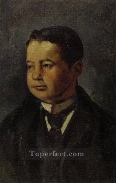 パブロ・ピカソ Painting - 男の肖像 1899年 パブロ・ピカソ